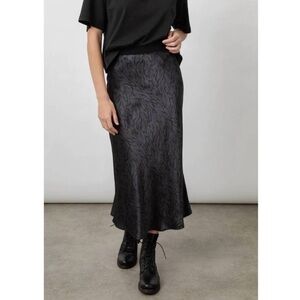 Rails Berlin Ash Marbled Tiger Print Skirt Size XXS NWT